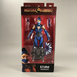 McFarlane Toys 2020 McFarlane Toys Mortal Kombat KITANA EDENIAN BLUE 7" Action Figure