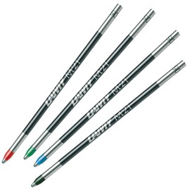 Lamy M21 4 Pack Ballpoint Refills Mixed Black,Blue,Red and Green