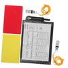 BESPORTBLE Portable Soccer Referee Kit with Red and Yellow Cards