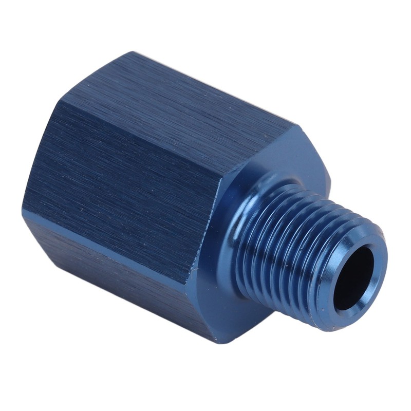 1Pair Pipe Fitting Adapter Blue Perfect Sealing Rustproof 1/8 NPT
