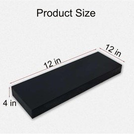 Altovexis Bridal Shop Display Plinth Stands,Square Display Pedestal Stands，with 100kgLoad-Bearing Capacity,Risers Pedestal for Mannequin/Shoe/Bags(Color:White,Size:12*12*4in/30*30*10cm)