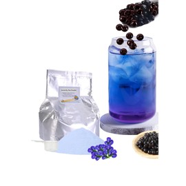 Butterfly Pea Mix for Flavored Boba Bubble Tea Powder for Milk Tea Premium Instant Drink Mix - 2.2 LB bag for 40-45 Servings - Just Add Tapioca Pearls by BUBBLE TEA SUPPLY