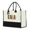 Gma Gifts Tote Grandma Beach and Travel Canvas Shopping Bag