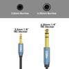 MillSO 3.5 mm to 6.35 mm Aux Audio Cable 6.35