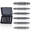 GOLD DEER 6 Piece Set Damaged Screw Extractor Set, Titanium