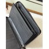 COACH F59120 NWT Accordion Travel Walllet - Crossgrain Leather Black