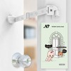 Neobay Child Proof Door Lock with Adjustable Door Strap and
