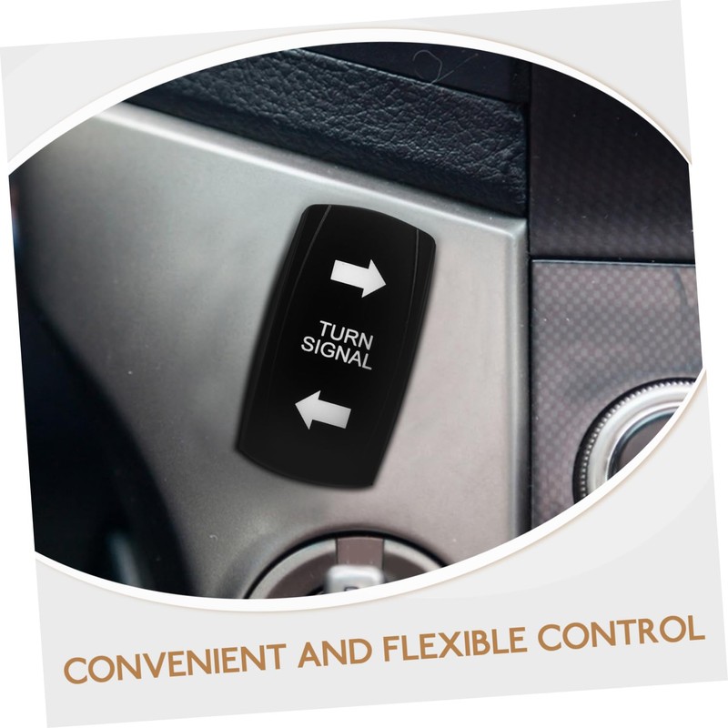 Alipis Vehicle Toggle Switch Utv Turn Signal Switch with Fluorescent