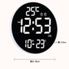 HZDHCLH Clock Digital Large Screen Digital Clock with Remote Control