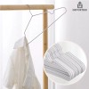 Importeek 20 Ganchos Ropa Alambre Acero Inoxidable Forrado Tintoreria