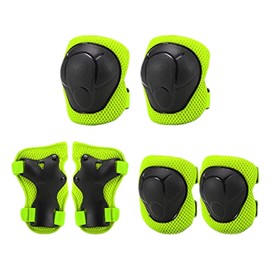 Kids Knee Pads and Elbow Pads Set | Toddler Protective Gear Set with Wrist Guards | BIK-e Skateboard Inline Sports Volleyball Football Protective Pas Set for Kids Toddler Youth