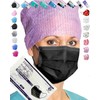 40 Pcs Disposable_Face_Masks with Elastic Earloop 3-ply Face Mouth Hygiene