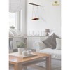 SunGrow Parrot Cage Hammock Swing, Colorful Wooden Swing with Metal