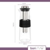 bonVIVO Frida Cold Brew Coffee Maker, Cold Brew Maker For