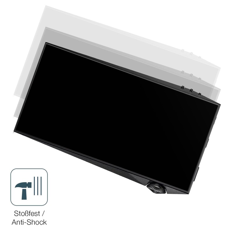 dipos I 2x Screen Protectors 9H Matte Compatible with Astell