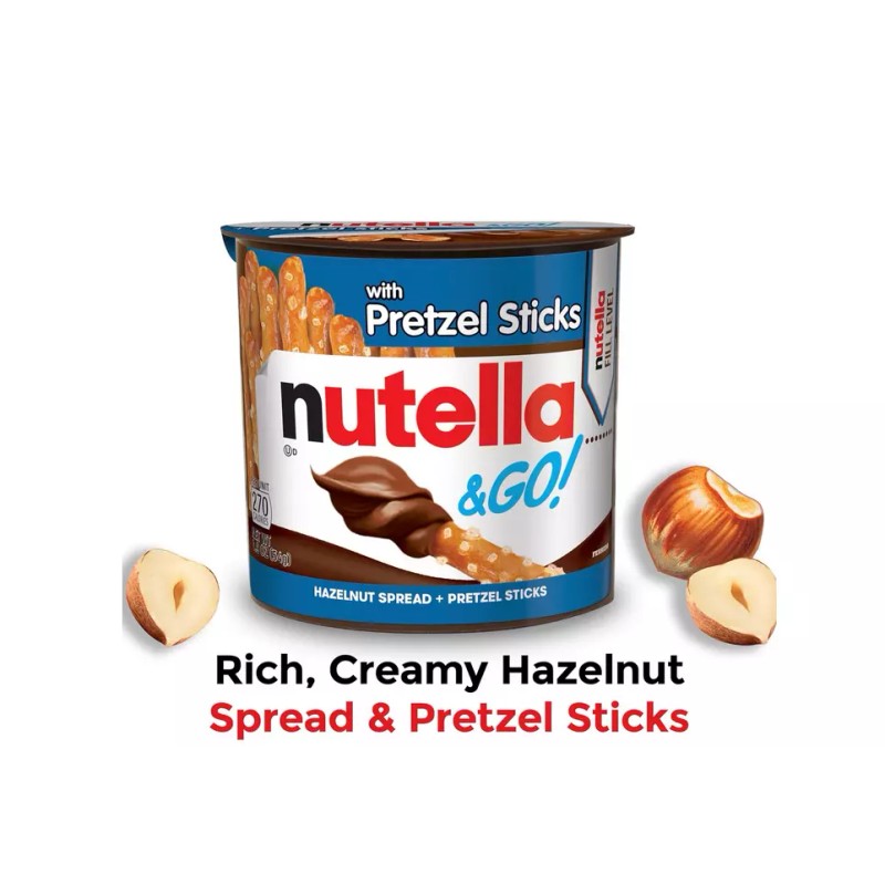 Nutella & GO! Bulk Hazelnut and Cocoa Spread with Pretzel