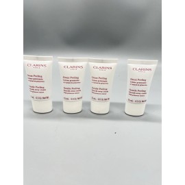 Clarins 4 pack - Clarins Gentle Peeling Smooth Away Cream With Primrose Extract - 0.5oz