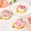 TOFLEN 100Pcs Mini Cake Containers with Clear Dome Lids for