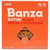 Banza Chickpea Rotini Made from Chickpeas 2.5 Lbs, Equal 5