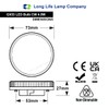 Long Life Lamp Company 4.5W GX53 LED SMD Replacement for