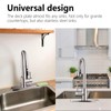 Sink Hole Cover, Escutcheon Plate Stainless Steel Deck Plate for