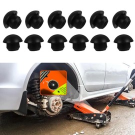 Lyxheth 6PCS Bottle Jack Floor Jack Oil Filler Plug, Hydraulic Filler Plug, 8mm Horizontal Jack Plugs Reservoir Oil Filler Plug, Universal Floor Jack Accessories for Oil Reservoir Filler Hole (12PCS)