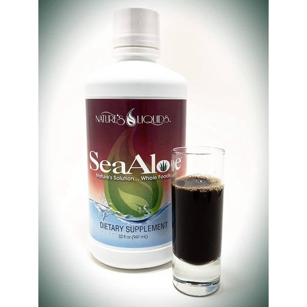 SeaAloe Liquid Whole Food 6 Bottles - 32 Ounces Each