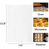 WRAPOK Baking Parchment Paper Greaseproof Cooking Sheets White Non-Stick Pre-Cut