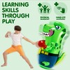 JOYIN Inflatable T-Rex Dinosaur Bopper 47 Inches, Bop Bag Inflatable