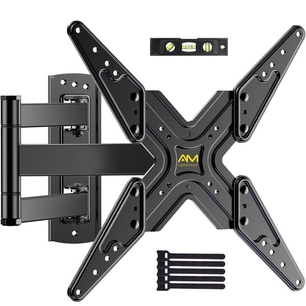TV Mount, Full Motion TV Wall Mount Swivel and Tilt