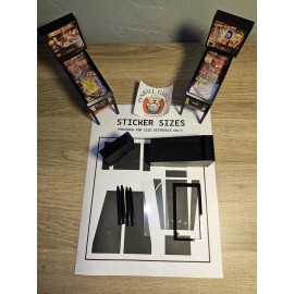 Pinball Gurus Mini Stern SAM System Pinball Machine DIY Scale Model *Blank “Make Your Own” Kit