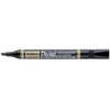Pentel Pack of 3 Permanent Markers N860, Chisel Tip, Black