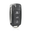 3 Button Flip Key Fob Remote Control Case for VW