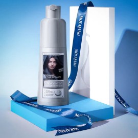 MoFaJang Hot Selling Natural Organic Fast Change Black Hair Dye Color Change Shampoo Hair Dye Shampoo Hair DyeVolume: 210ml, color: Brown Black