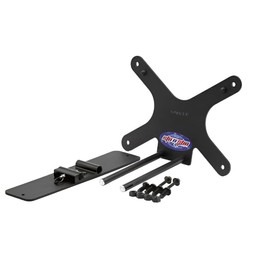 STO N SHO Front License Plate Bracket Compatible with 2015-2023 Dodge Challenger Hellcat/2018 Demon/2019-2023 Wide Body Scat Pack (Upper Mount) (SNS1e)