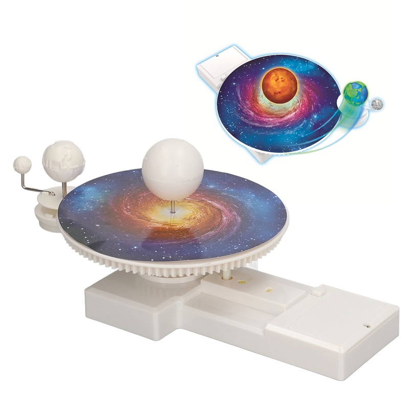 2 in 1 DIY Solar System Three Planets Stereoscopic Assembling