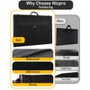 Nicpro Light Weight Art Portfolio Bag, 24x36 Black Art Canvas
