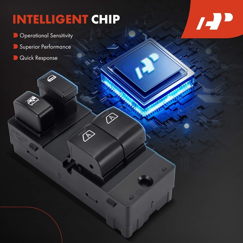 A-Premium Master Power Window Switch Compatible with Infiniti Q60 2014-2015