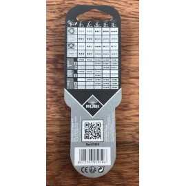 Rubi 01950 18mm Ceramic and Porcelain Tile Flooring Scoring Wheel