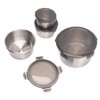 4Pcs Stainless Steel Preservation Box Large Capacity Round Food Storage