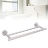 Double Bath Towel Bar Modern Style Stainless Steel Towel Holder