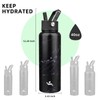 Konokyo 40oz Insulated Water Bottle Stainless Steel Sport Bottles with