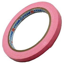 Pie Long baggusi-ringute-pu Paper 9 mm X 50 m , safety pink