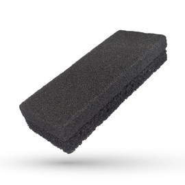 LaRosa PUMICE SPA Double Sided Exfoliating Sponge - Black with Two Textures
