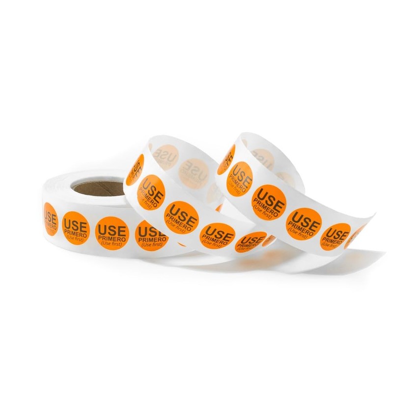 ETIQUETAS PARA EL CONTROL DE ALIMENTOS | USE PRIMERO |