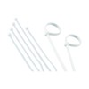 KIMOC 100 Pcs Nylon Cable Ties 100 Pcs 3.9 inches