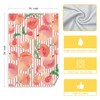 Spring Pink Peach Hand Towels for Kitchen Bathroom Set of