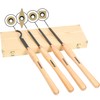 VINWOX 20" Full Size 4 PCS Carbide Wood Lathe Turning