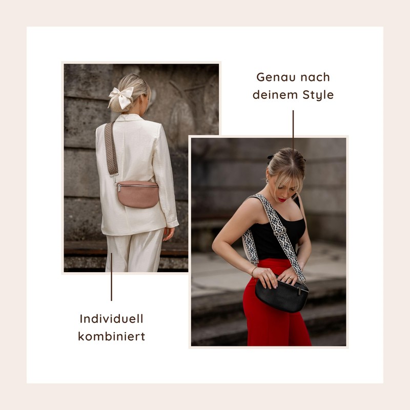 Artvall - Shoulder Bag Genuine Leather Bag Handbag Leather Bum