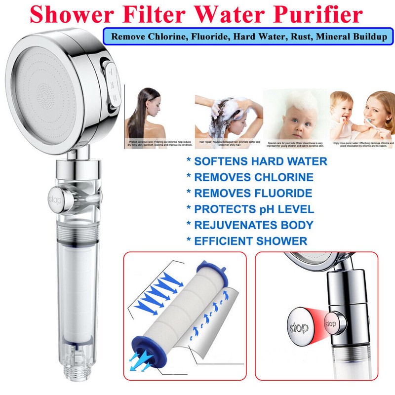 SIMPURE DB2 Shower Head Filter Handheld Filtered Bead Shower Head